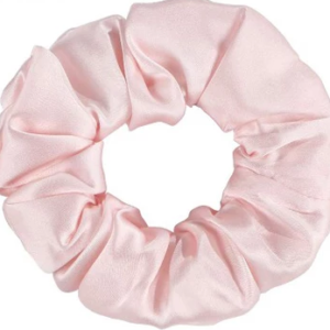 Elastic de păr din mătase naturală Mulberry - Baby Pink