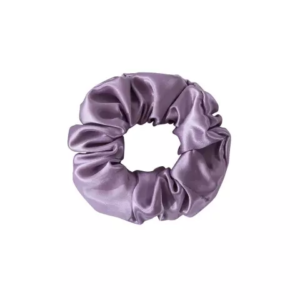 Elastic de păr din mătase naturală Mulberry - Mov