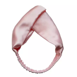 Bentiță pentru păr din mătase naturala Mulberry, Dark Pink 