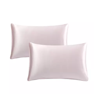 Set fețe de pernă mătase Mulberry 1+1, culoare Baby Pink