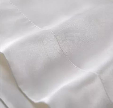 Set fețe de pernă mătase Mulberry 1+1, White - imagine 7