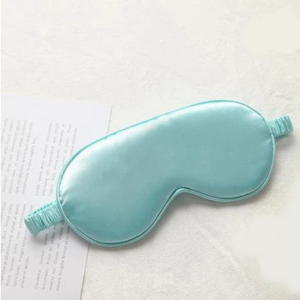 Mască pentru dormit din mătase naturală Mulberry, Light Green
