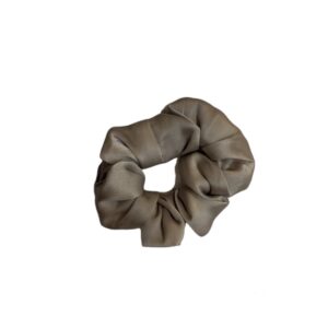 Elastic de păr din mătase naturală Mulberry – Bronze Gray