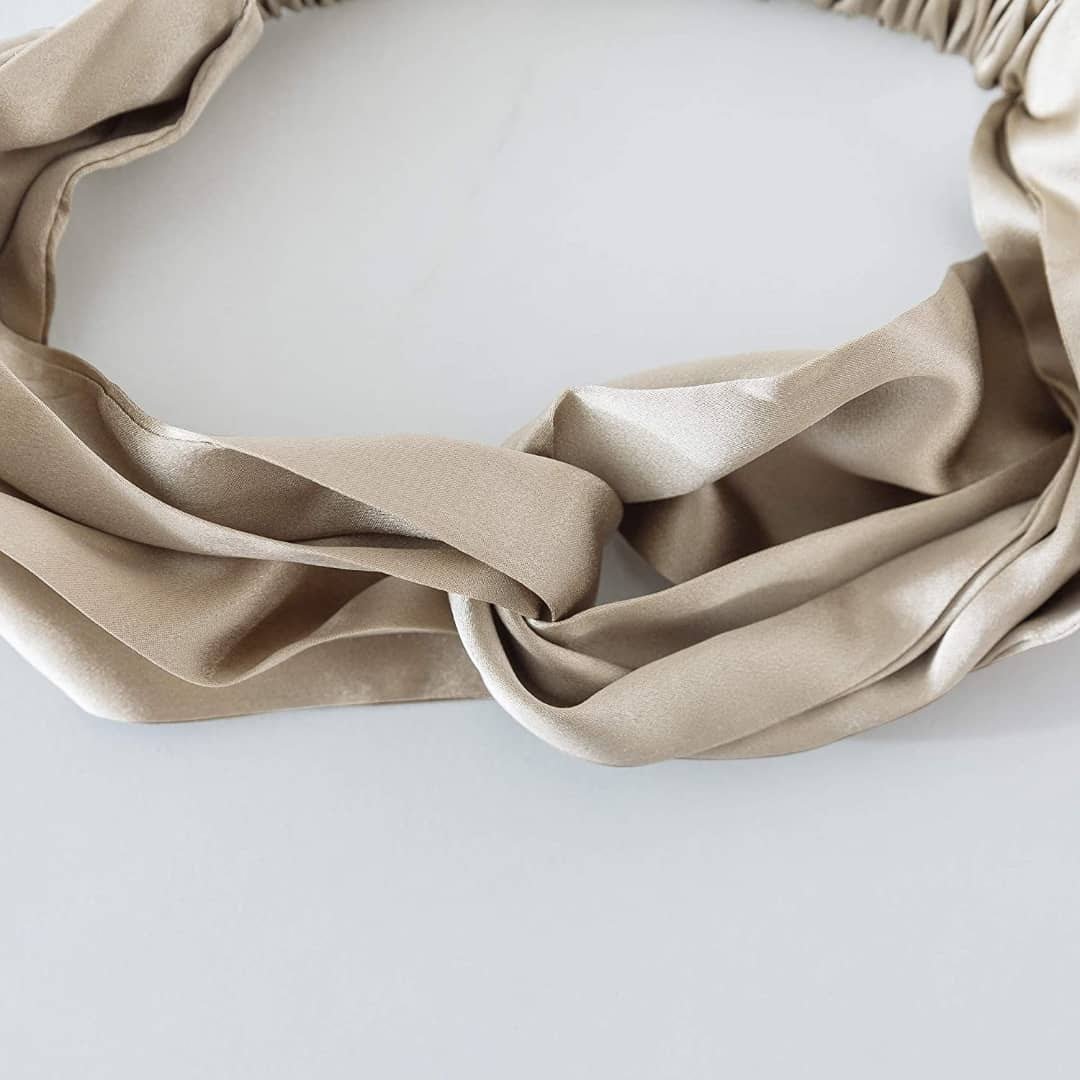 Luxury Anis Silk Set, mătase Mulberry, Champagne - imagine 8