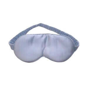 Mască pentru dormit din mătase naturală Mulberry, Sky Blue