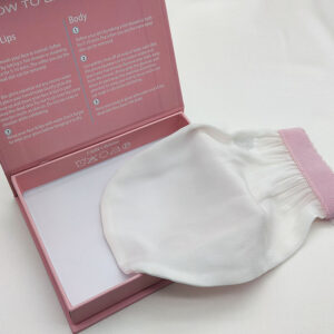 Manusa exfolianta de baie din matase Mulberry, White