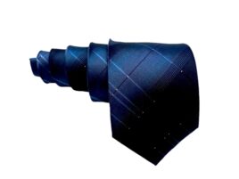 Cravata matase 100 %, Business Blue