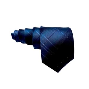Cravata matase 100 %, Business Blue