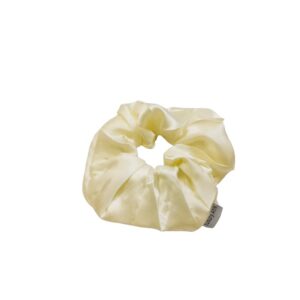 Elastic de par XXL din matase naturala - Light Beige