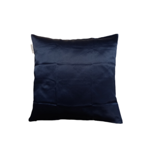 Față de pernă mătase naturală Mulberry, Dark Blue, 40x40 cm