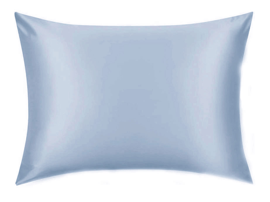 Față de pernă mătase naturală Mulberry, Baby Blue, 50X70 cm - imagine 4