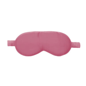 Mască pentru dormit din mătase naturală Mulberry, Dark Pink