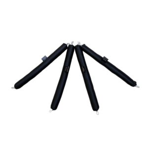 Roller Bucle Par, Matase Naturala, 19 MM, Black