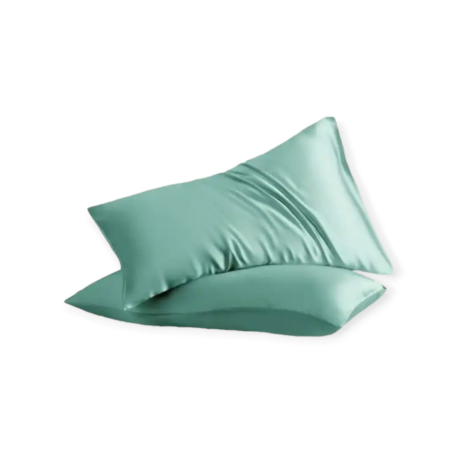 Față de pernă mătase naturală Mulberry, Forest Green, 50X70 cm - imagine 2