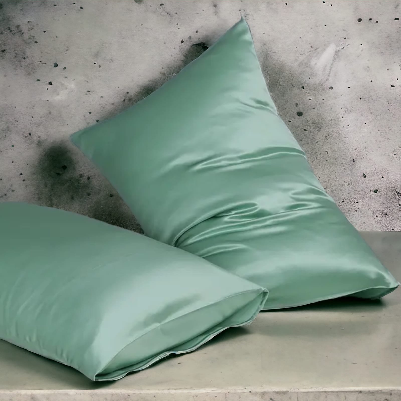 Față de pernă mătase naturală Mulberry, Forest Green, 50X70 cm - imagine 4