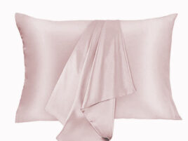 Față de pernă mătase 22 Momme, Dirty Pink, 50X70 cm