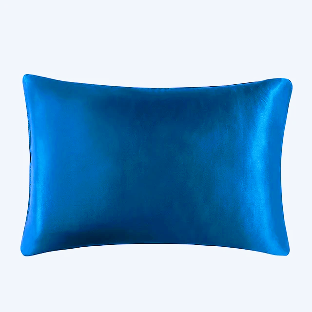 Față de pernă mătase naturală Mulberry, Dark Blue, 50X70 cm - imagine 14