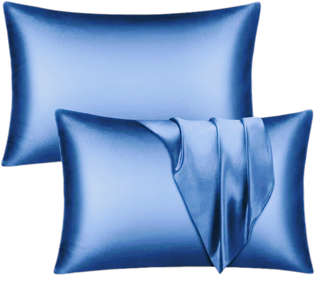 Față de pernă mătase naturală Mulberry, Dark Blue, 50X70 cm - imagine 4