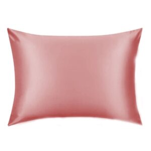 Față de pernă mătase naturală Mulberry, Dark Pink, 50X70 cm