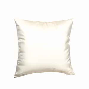 Față de pernă mătase naturală Mulberry, White, 40X40 cm